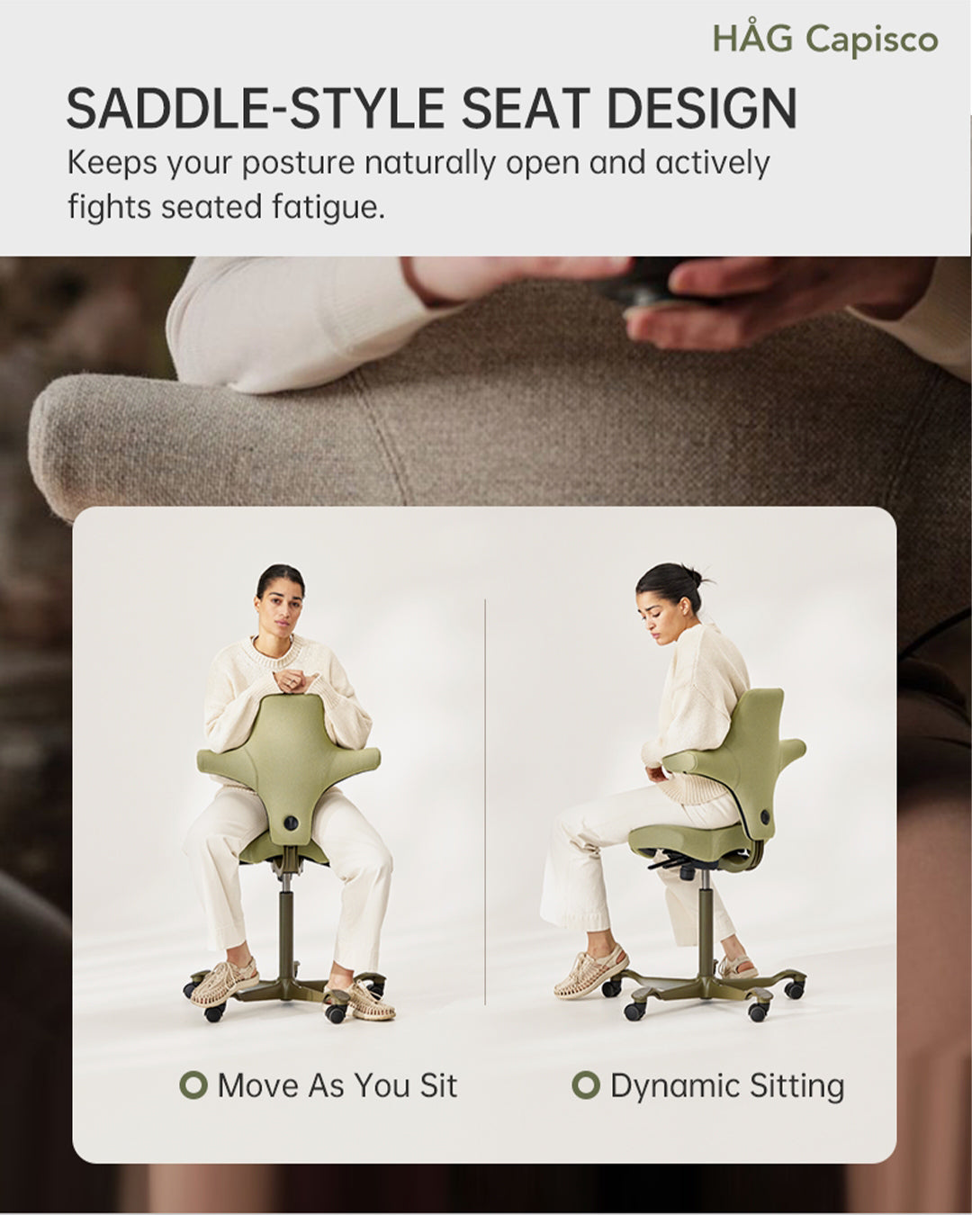 HÅG Capisco 8106 - Wool