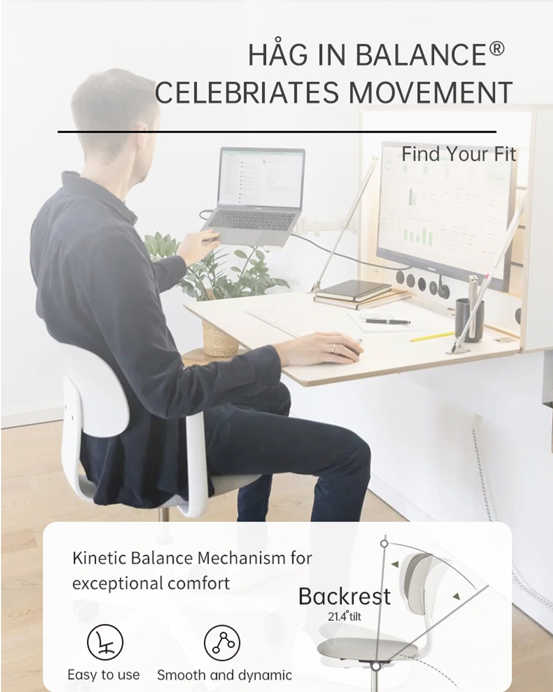 HÅG Tion 2140 - Moss